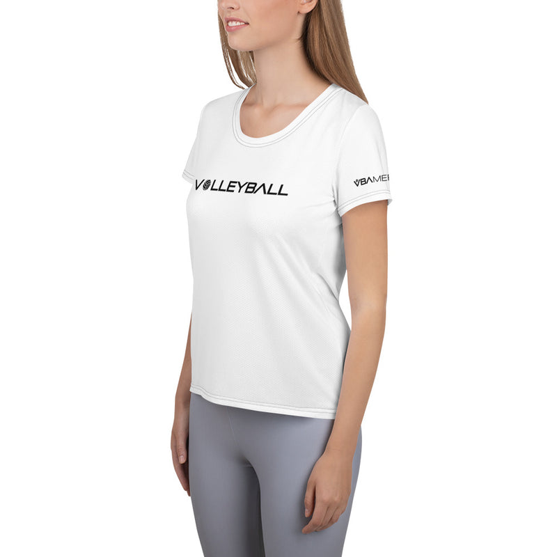 VBAmerica Volleyball Women's Athletic T-shirt