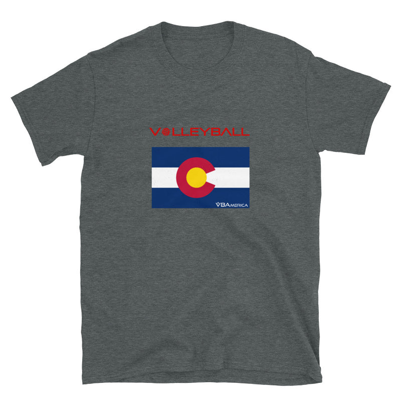 VBAmerica Colorado VOlleyball Short-Sleeve T-Shirt