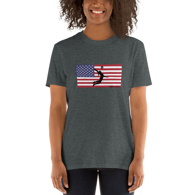 VBAmerica Serve USA Volleyball T-Shirt