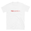 VBAmerica Red Logo Short-Sleeve Unisex T-Shirt