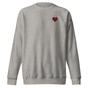Volley Heart Cozy Crewneck