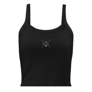 VBLL Cross Court Ribbed Crop Tank
