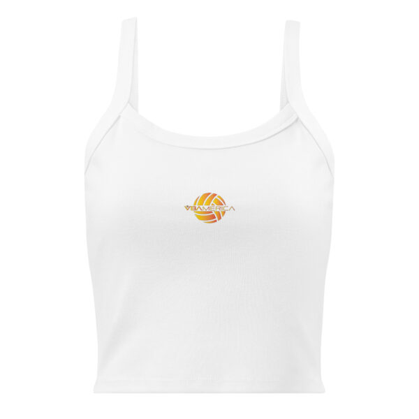 Beach Sunset Micro-rib Crop Tank  - Image 2