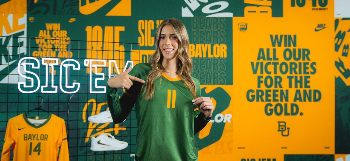 Kendall murphy Baylor volleyball